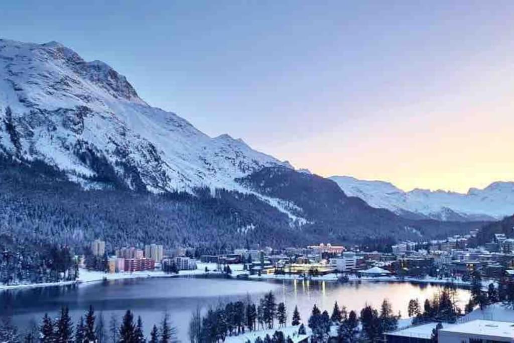 Ferienapartment In Bestlage In Sankt Moritz 외부 사진